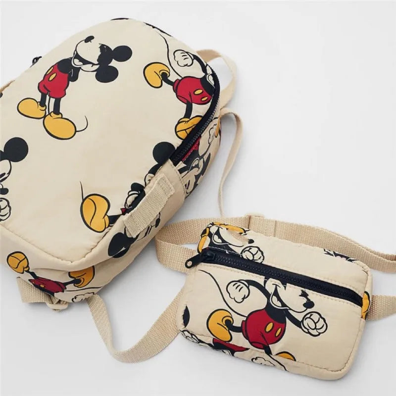 Mickey Mouse 2-in-1 Convertible Backpack & Side Bag