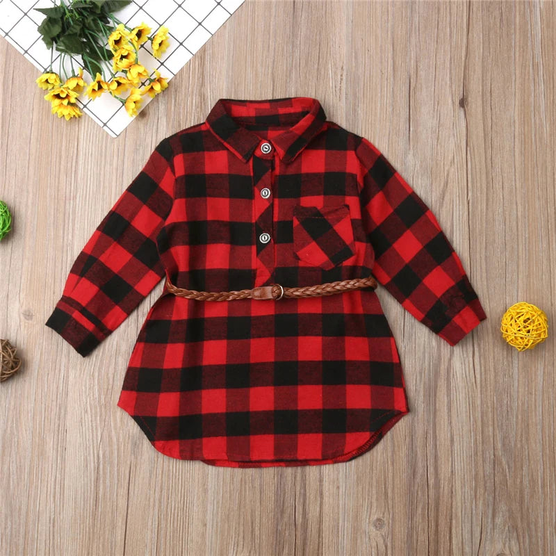 Toddler Plaid Dress