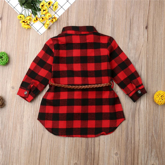 Toddler Plaid Dress