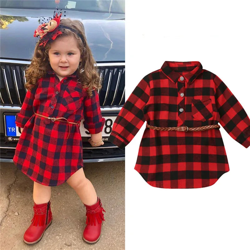 Toddler Plaid Dress