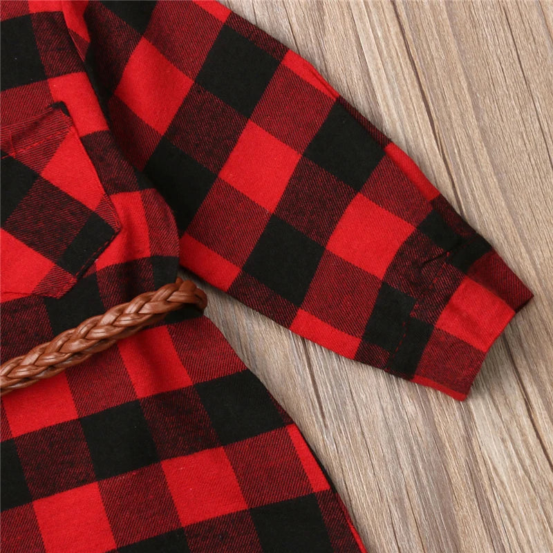 Toddler Plaid Dress