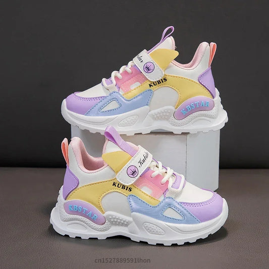 Multi-Color Girls Sneakers