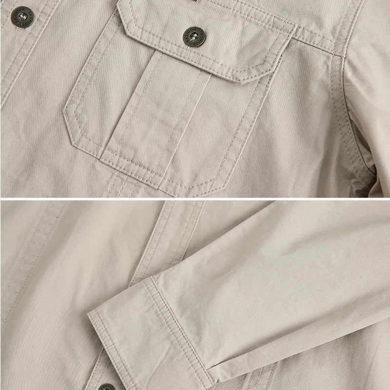 Men Casual Button Up Shirt