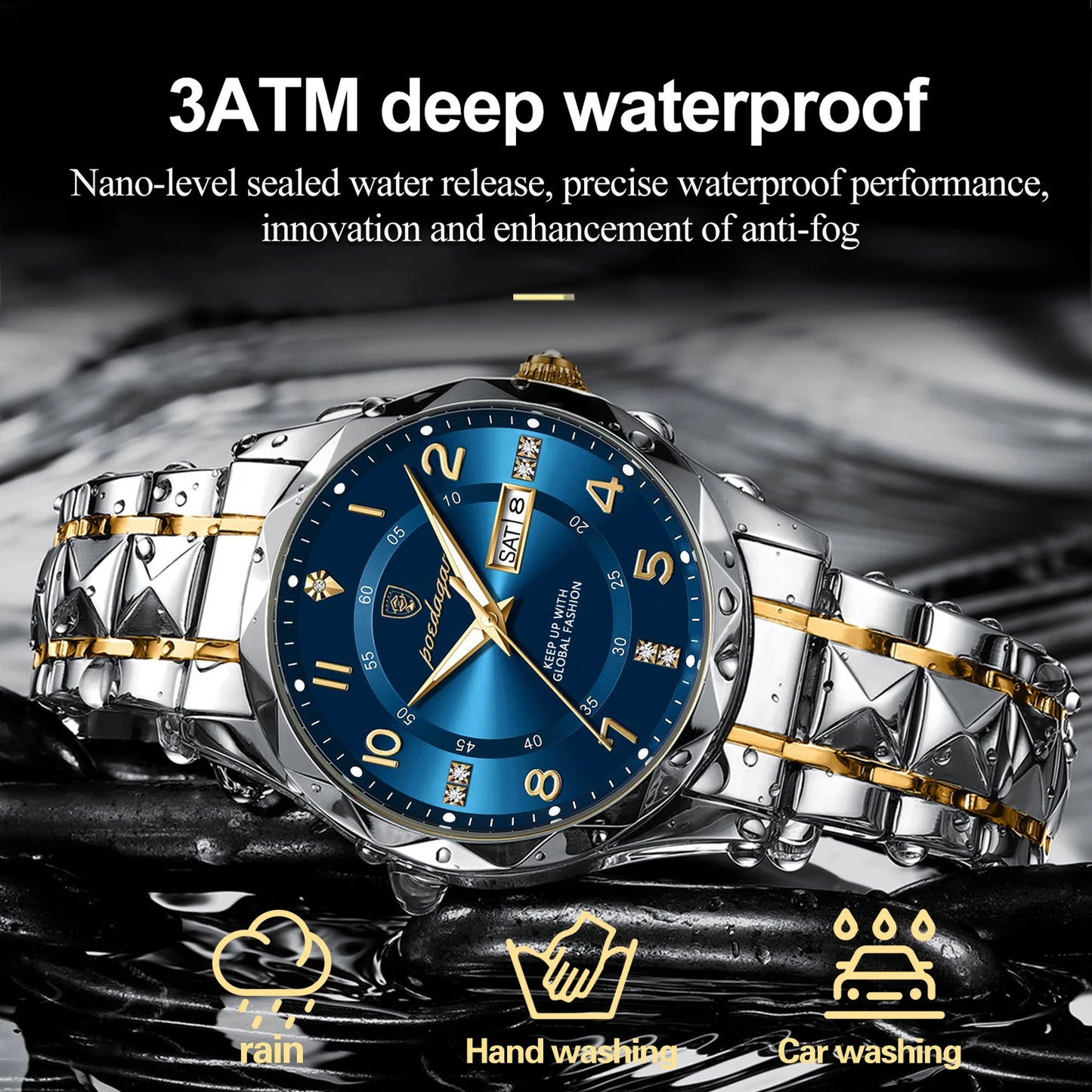 Luxury Waterproof Watch