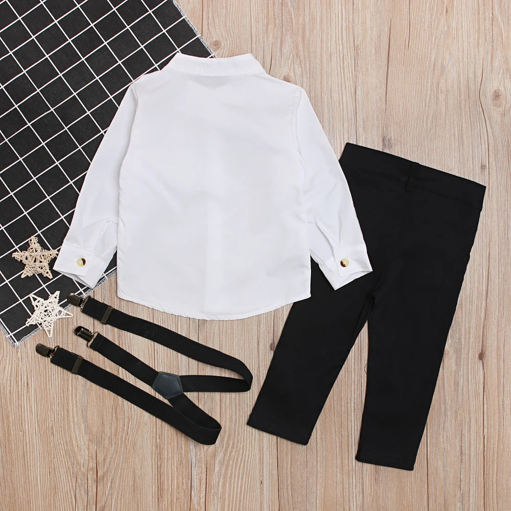 Long-Sleeved Shirt & Trousers