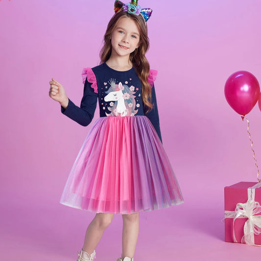 Unicorn Princess Toddler Dress