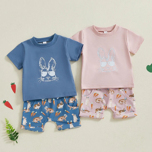 Cool Bunny 2-Piece Short Set