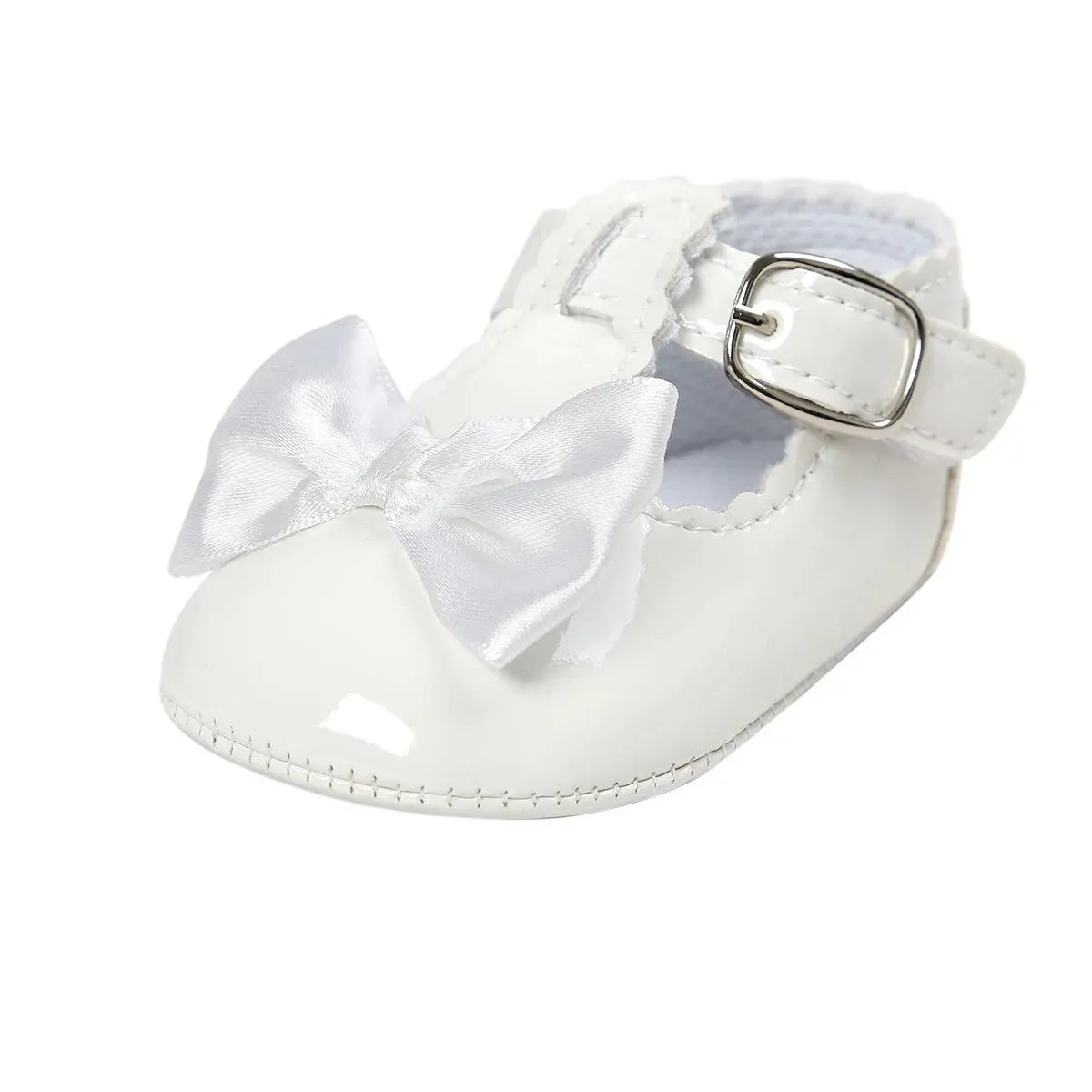 Bow Buckle Baby Shoes